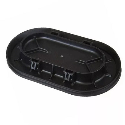 Black Oval Drain Plug Cover for Ford Truck Bed (2004-2014)