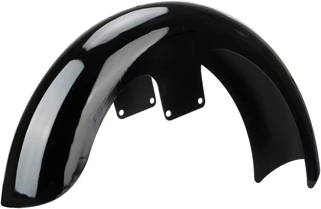 21" Gloss Black Wrap Front Fender for Harley Baggers Touring Road Glide (2014-2023)