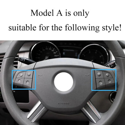 4 x Buttons Steering Wheel Control Switch for Benz W164 W251 W245 (2006-2015)