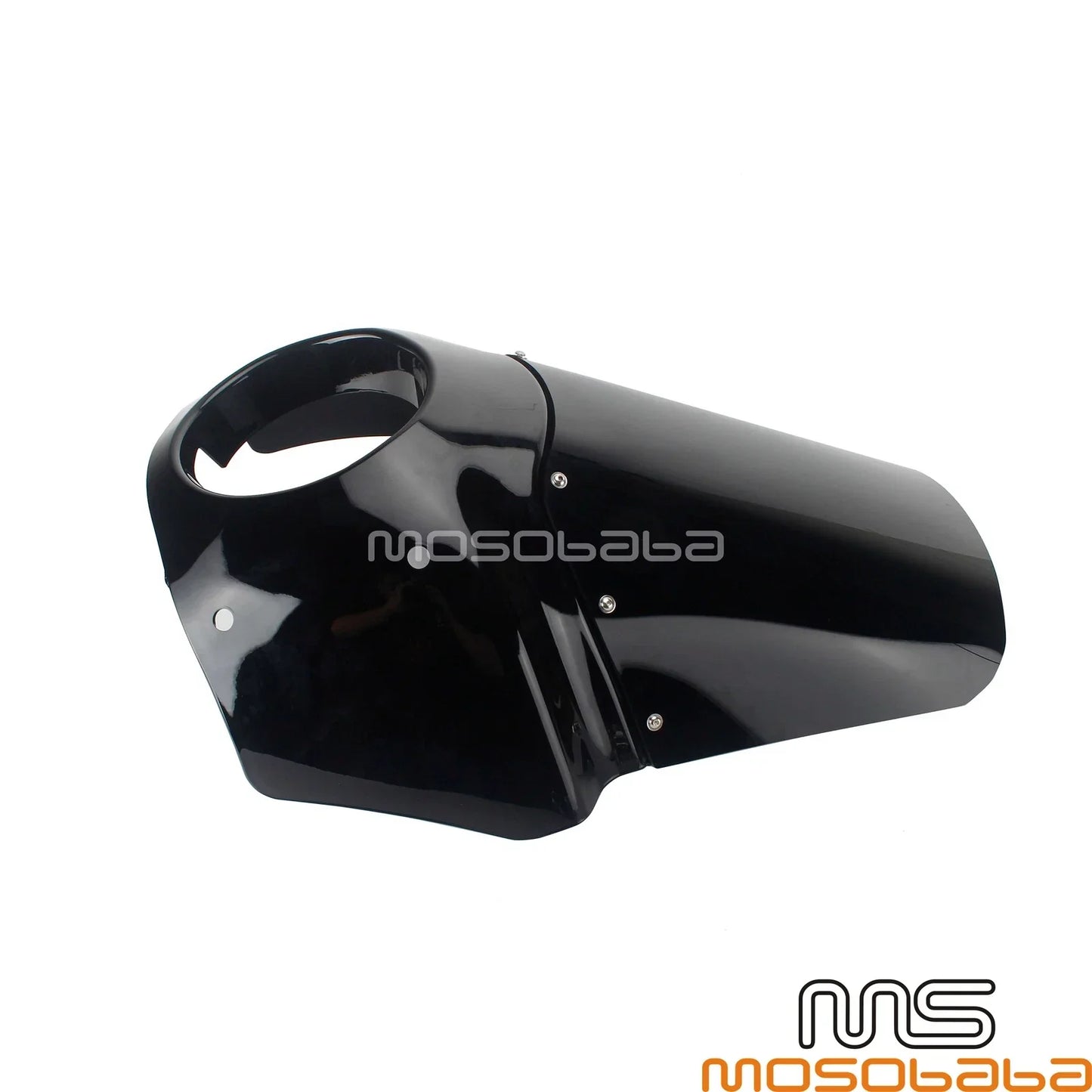 15" Dark Smoke Windshield Headlight Fairing for Harley Softail 114/117 (20+)
