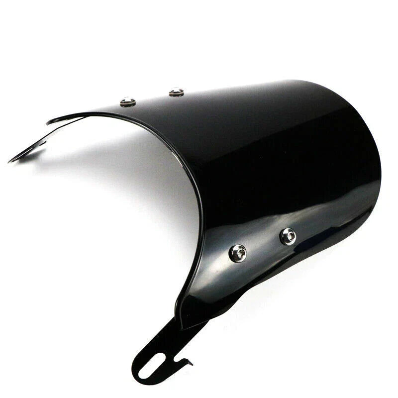 5"-7" Smoke Round Headlight Windshield for Honda Motorcycle