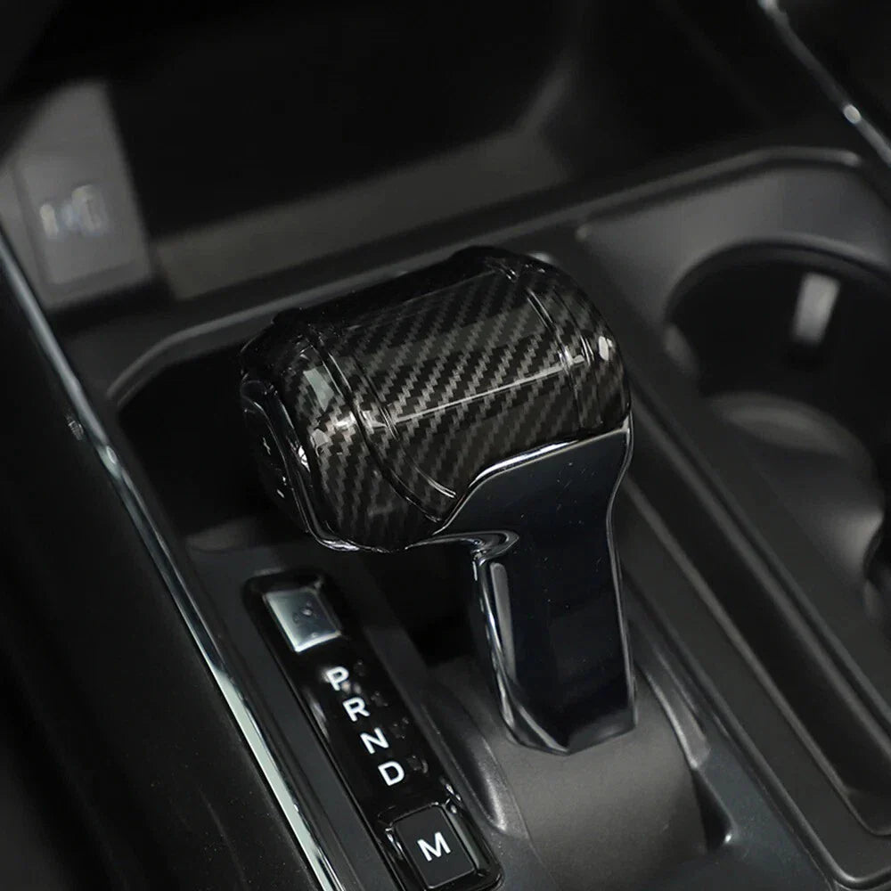 Carbon Fiber Gear Shift Knob Cover for Ford F-150 (2021-2023)