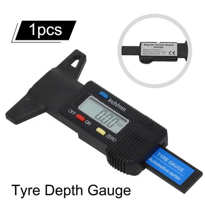 Digital Gauge Brake Shoe Pad for Car/Truck/Motorbike Tyre