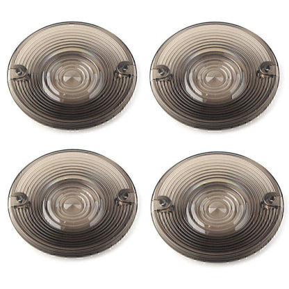 Smoke Turn Signal Lens Cover for Harley Electra Glide, Road King