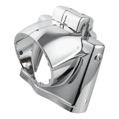 7" Round Headlight Nacelle Cover for Harley Touring Road King (2014-2025)