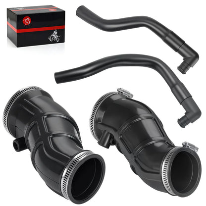 2 x Left+Right Snorkel Air Box Intake Tube & Pipe for Yamaha Raptor (2001–2005)