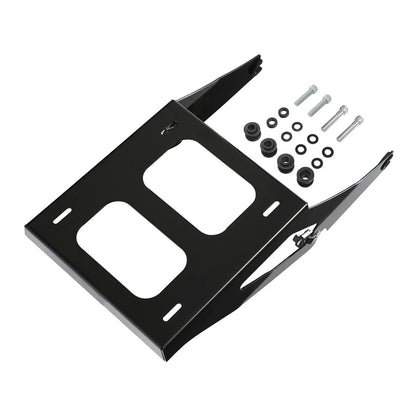 Vivid Black Two Up Mounting Rack for Harley Sport Glide FLSB (2018-2021)