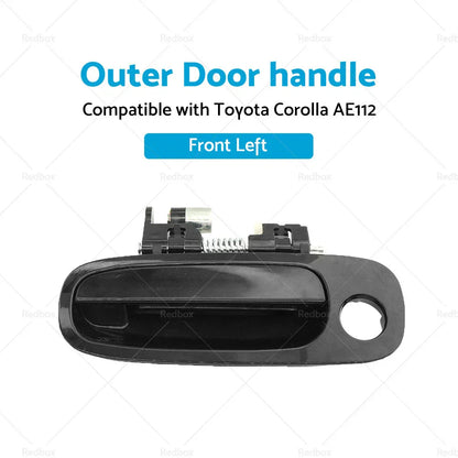 Front Left Outside Outer Door Handle for Toyota Corolla AE112 (1998-2001)