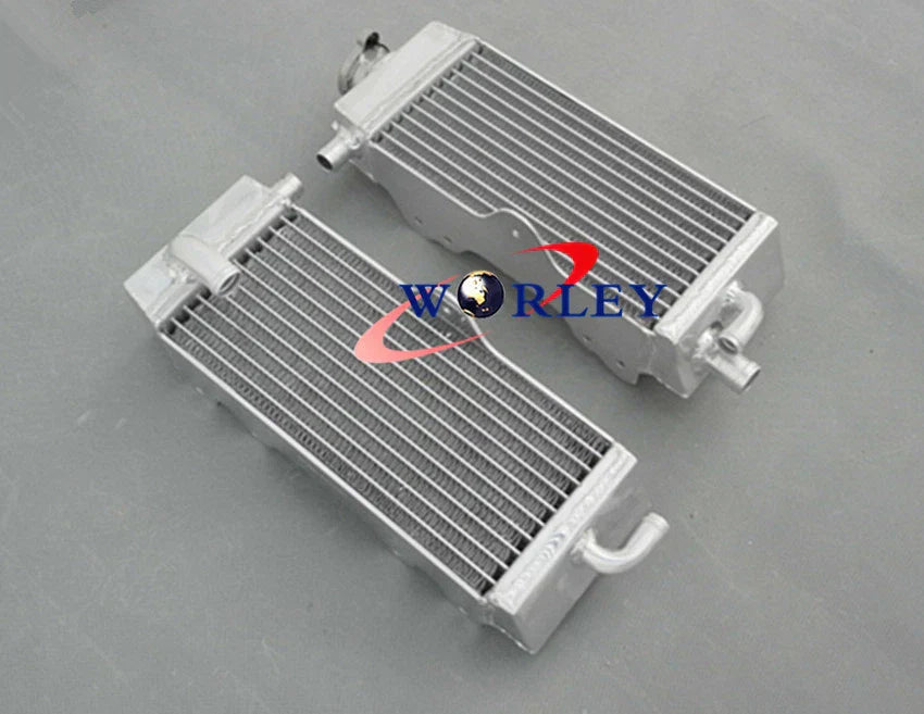 Aluminum Radiator & Blue Hose for YAMAHA YZ125 (1996-2001)