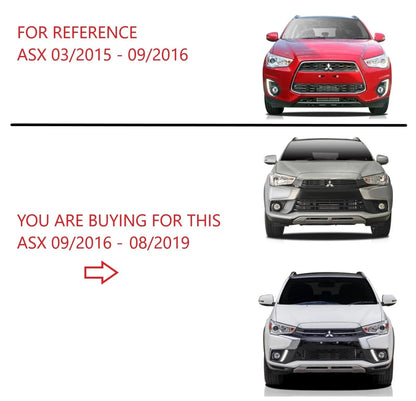 Chrome Lower Front Bar Mould Left Side for Mitsubishi ASX XC (2010–2020)