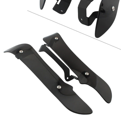 Motorcycle Side Spoilers Wind Deflectors for BMW K1600GT (2017-2023) Black