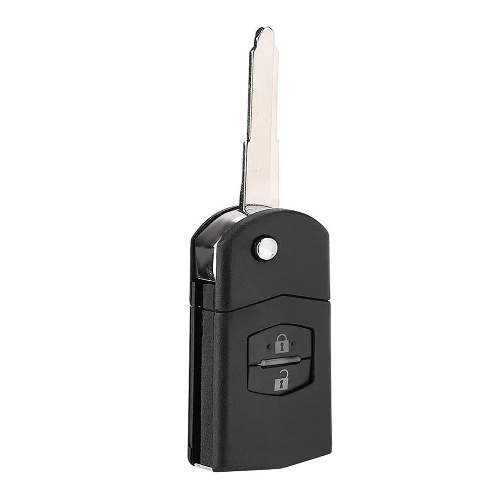 Button Remote Key Shell Case for Mazda 2, 3, 5, 6, RX8, MX5 (2003-2023)