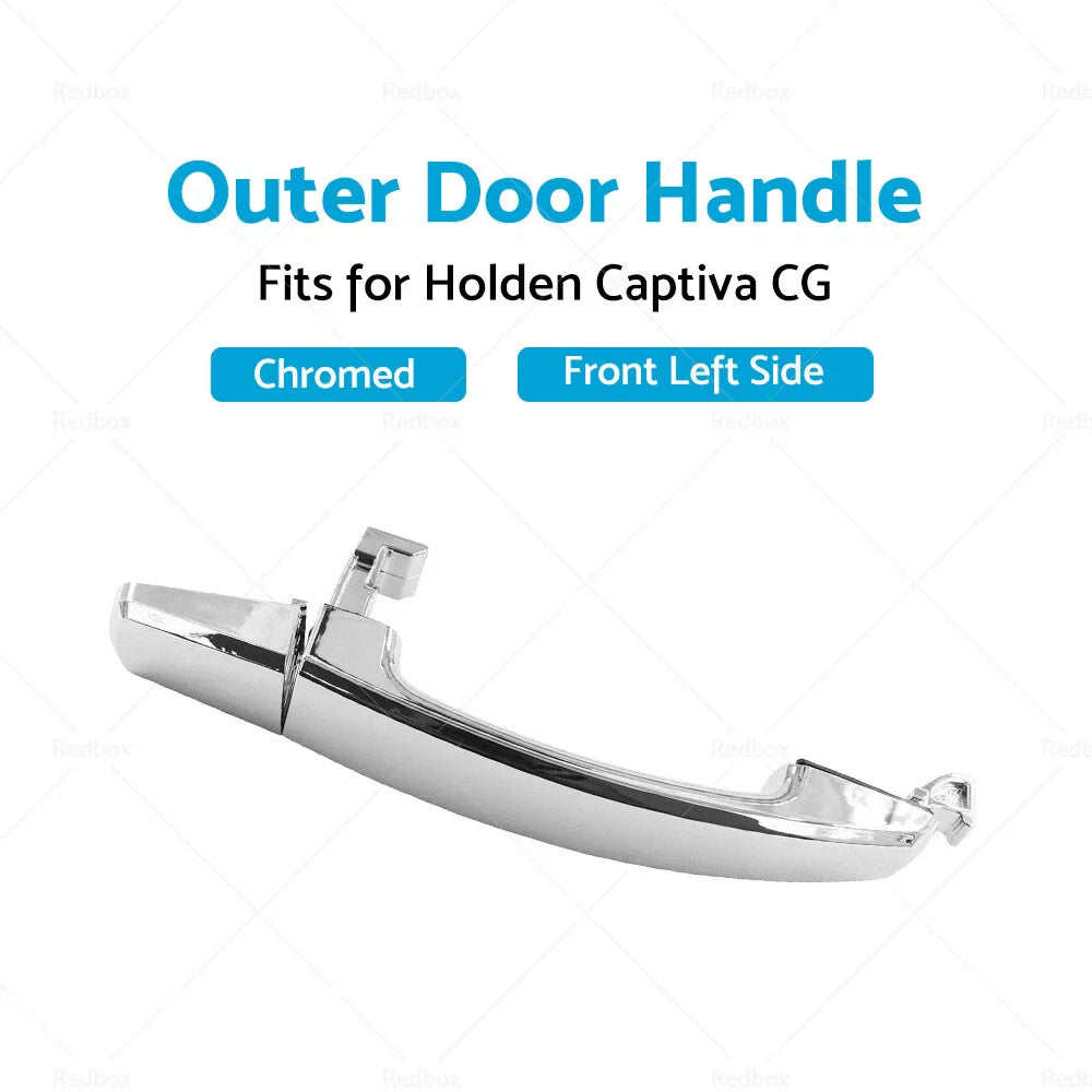 Chrome Front Left Outer Door Handle for Holden Captiva (2006-2018)