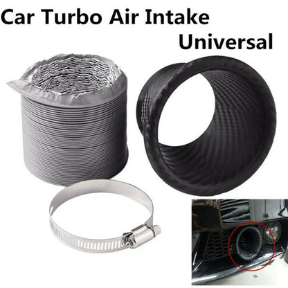 1 Set ABS Black Car Front Bumper Carbon Fiber for TURBO