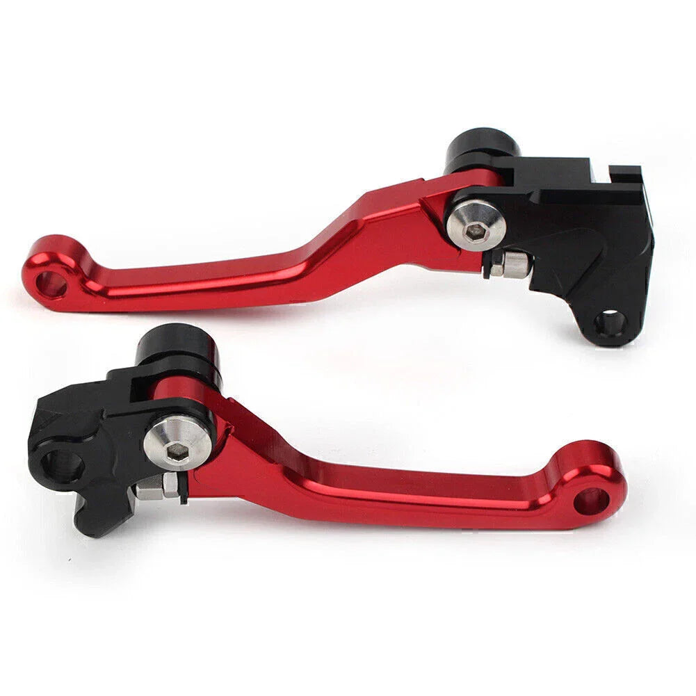 RED Pivot Brake Clutch Levers for YAMAHA WR 250F WR 450F (2001-2016)