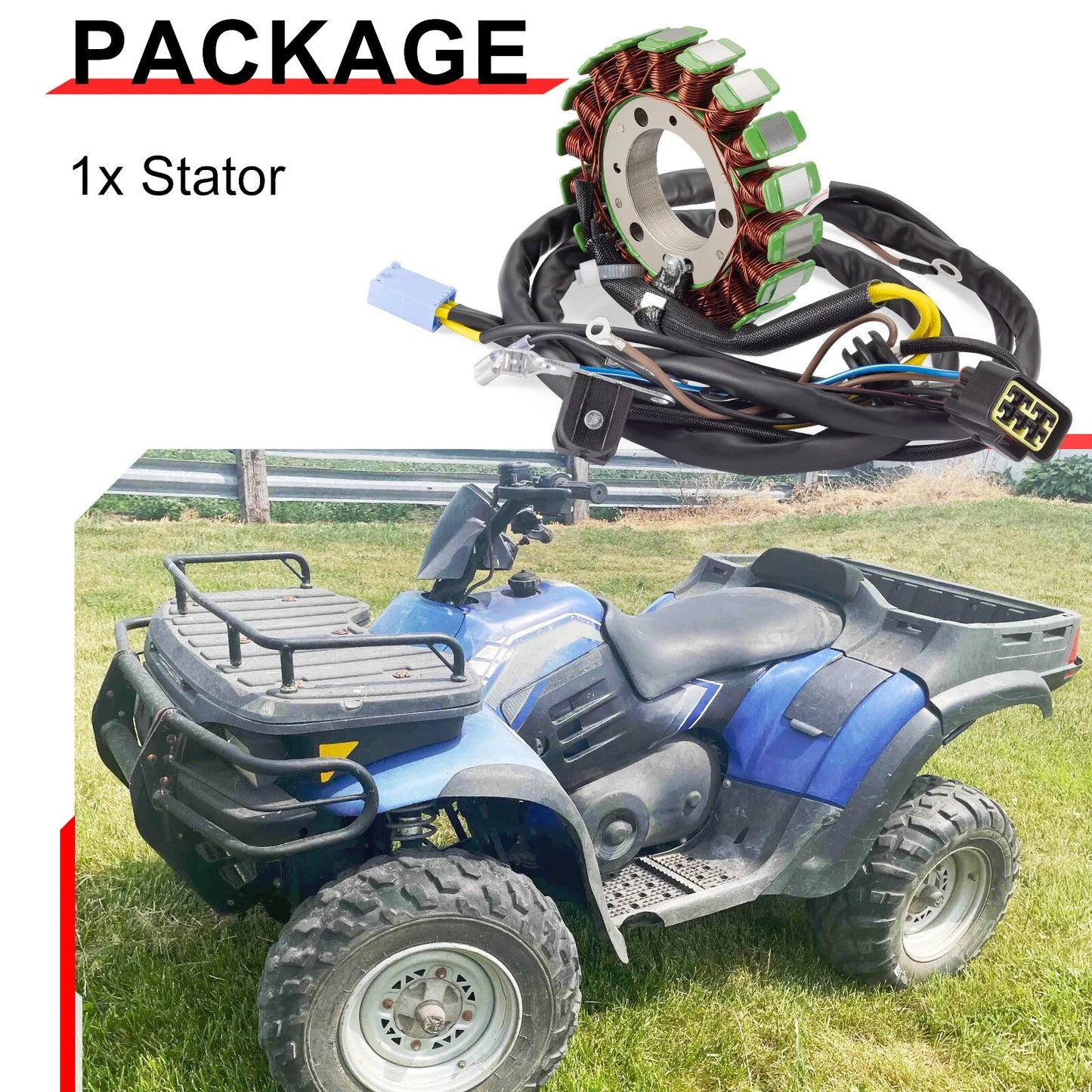 Magneto Stator for Polaris Trail Blazer Trail Boss 330 (2003–2008)