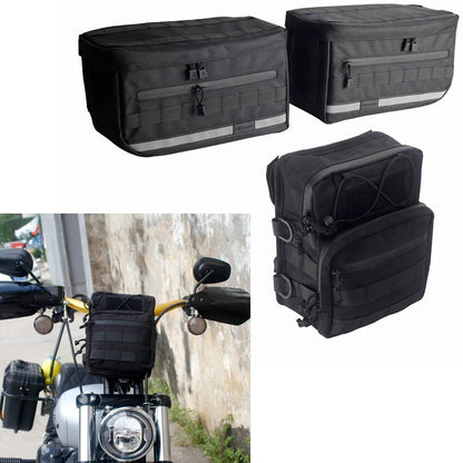Saddle Bag Luggage & Handlebar Bag for Harley CVO Fat Bob (2018-2023)
