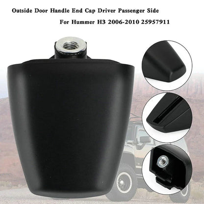 OEM Standard Black Door Handle End Cap Cover for Hummer H3 (2006–2010)