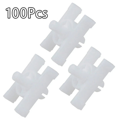 Set of 100 Rocker Panel Door Moulding Clips for BMW (2000-2023)