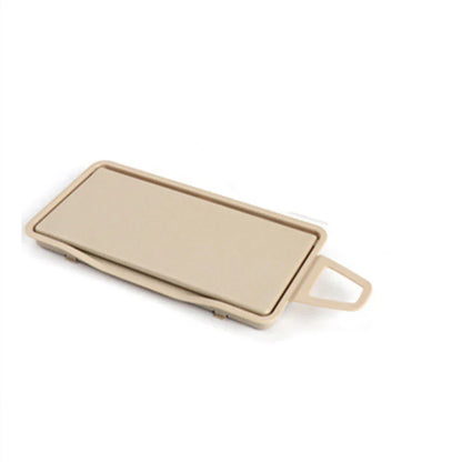 Beige Left Sun Visor Mirror Frame Cover for Mercedes E-Class W212 W218