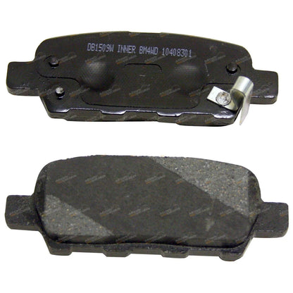 Rear Disc Brake Pads Set for Dualis J10 (2007 - 2016)