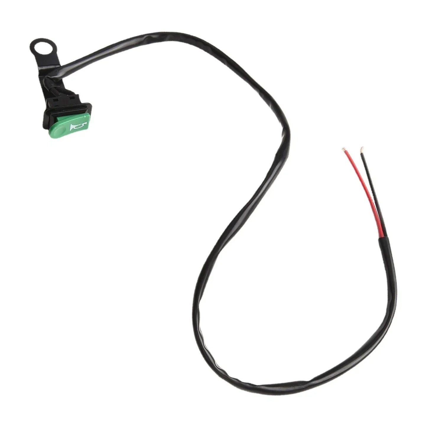 Push Button Switch for Motorcycles with Reflector Iron Bracket