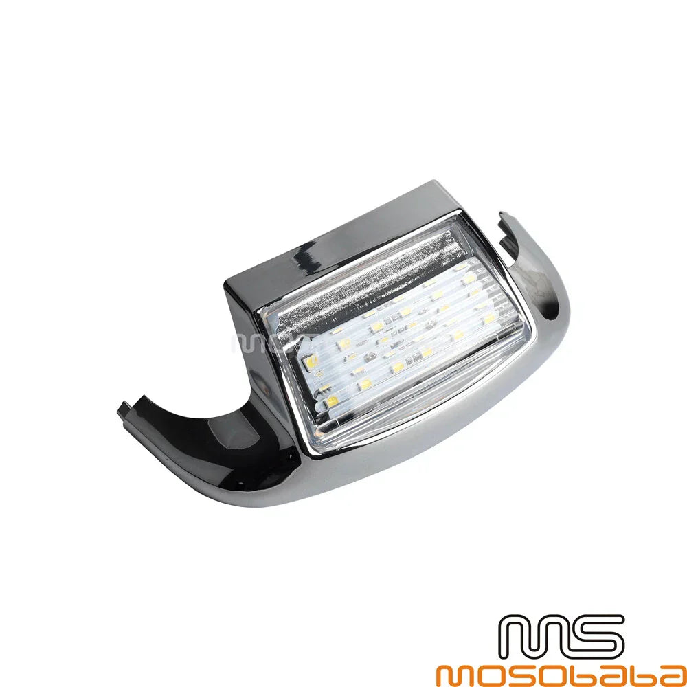 White LED Rear Fender Tip Light for Harley Softail FLSTC FLSTN FLHR FLHT