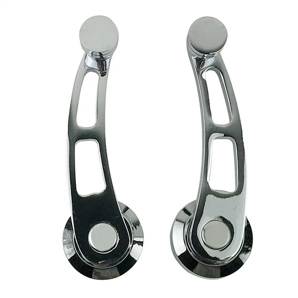 4-1/4" Chrome Billet Aluminum Window Crank Handle for Chevy Ford Buick Chrysler