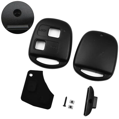 Key Button Pad Shell Case Switch for Toyota Corolla