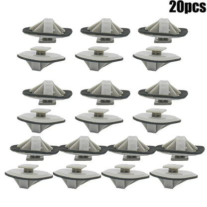 20x Side Skirt Rocker Molding Retainer Clips for Mazda