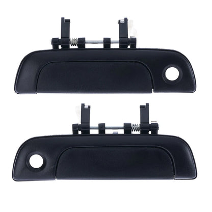 2 x Front Left & Right Outer Door Handle Black for Suzuki Baleno (1995–2002)