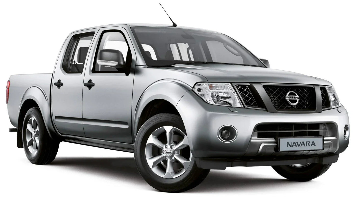 Black Matte Outer Door Handle for Nissan Navara D40 Frontier (2005-2015)