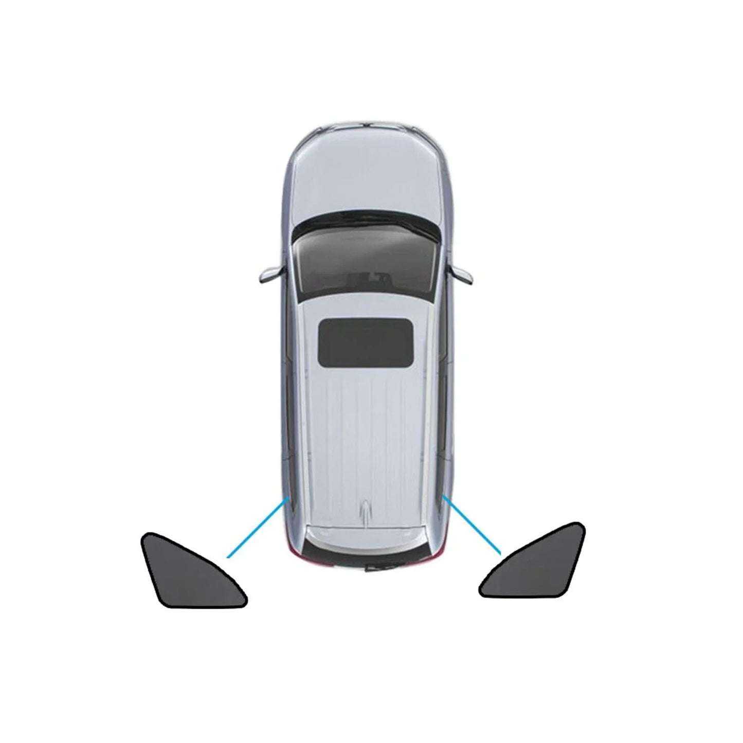 Magnetic Mesh Sun Blind Shades for Audi Q5 2009-2016 ( Front & Rear)