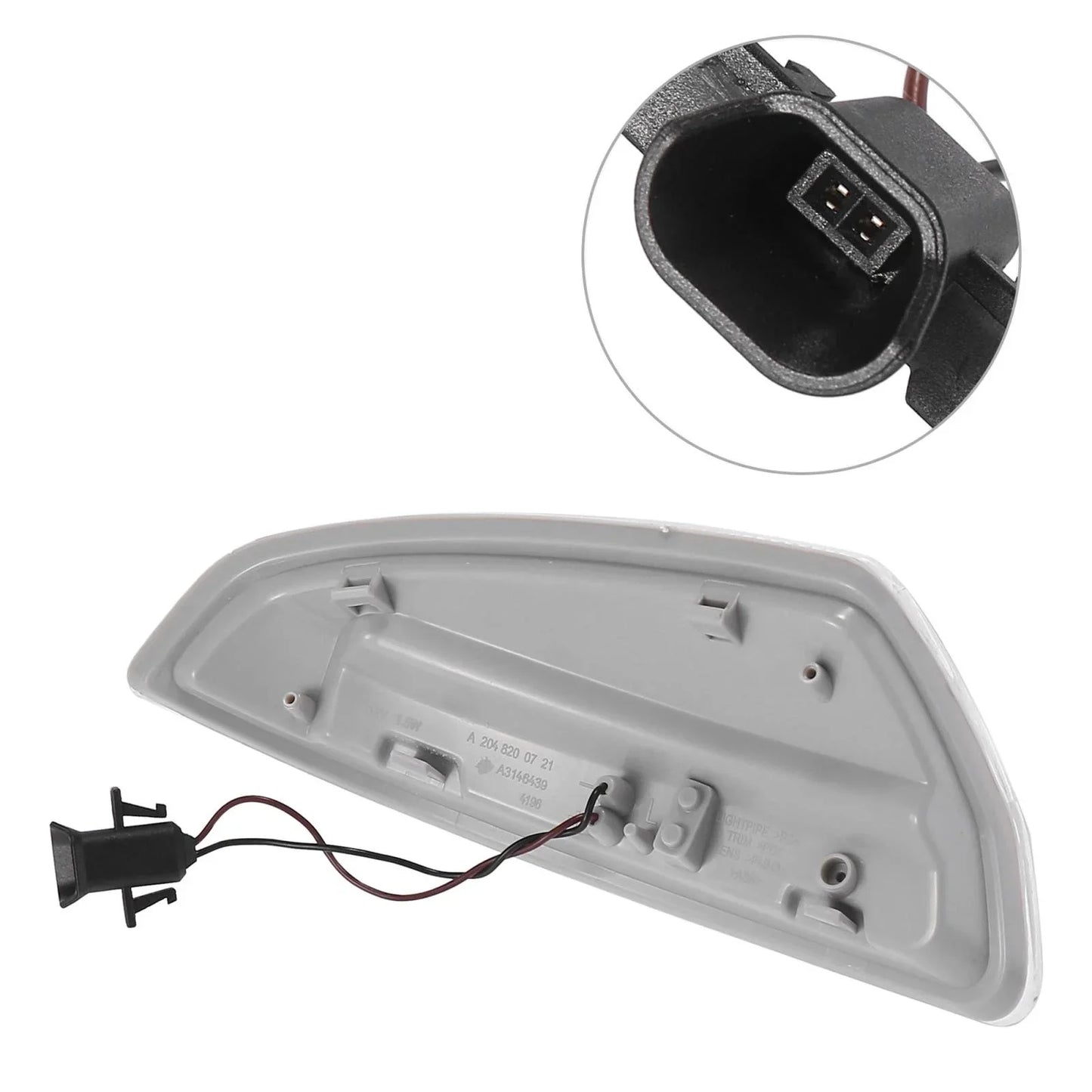 2 x Door Mirror Turn Signal Lights for Mercedes Benz W204 W639 (2007-2015)