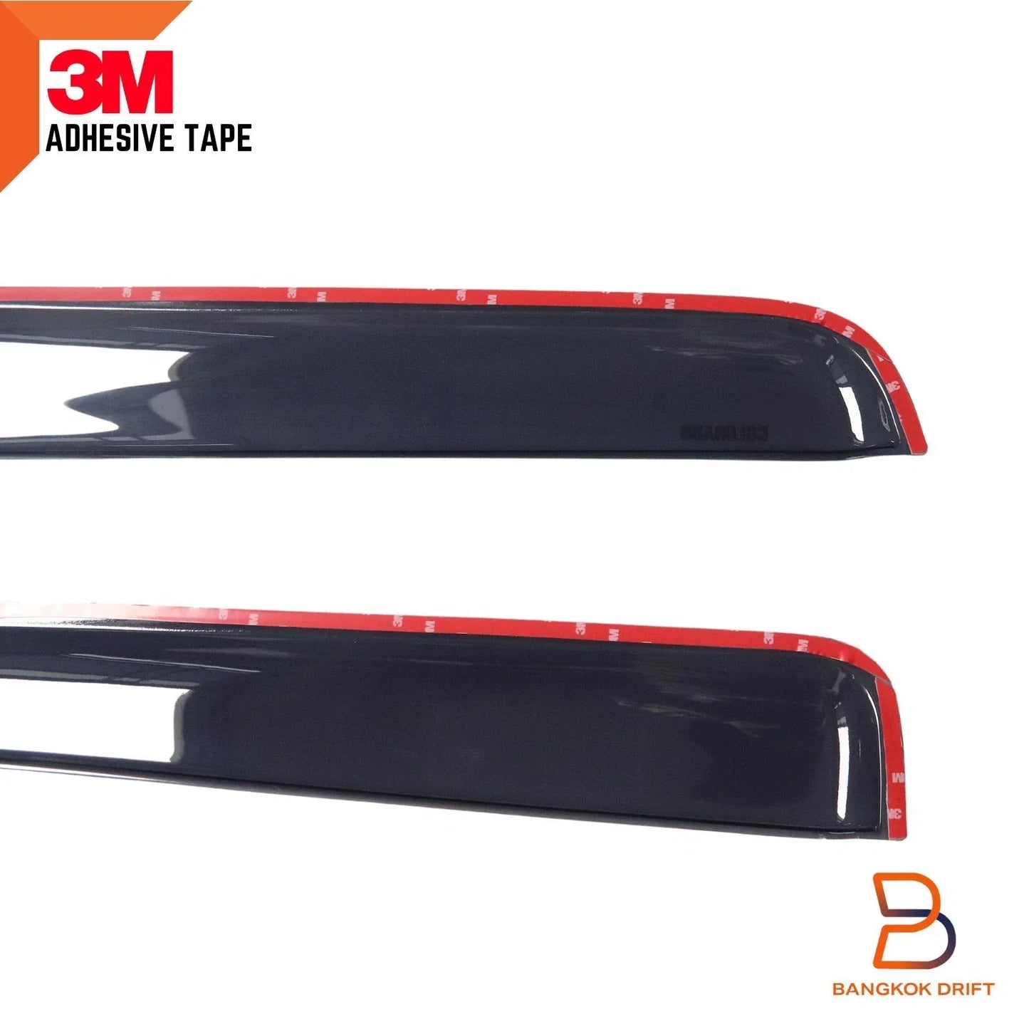Door Visors Weathershields for Holden Colorado RC Dual Cab (2008-2012)