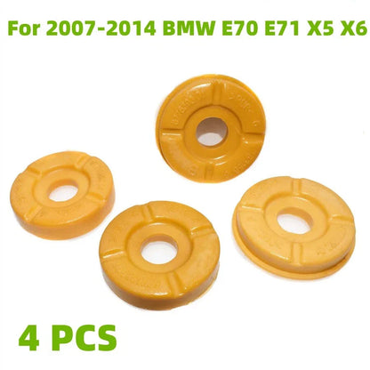 4 x Front Strut Mount Support Shock Bushings for BMW E70 E71 X5 X6 (2007-2013)