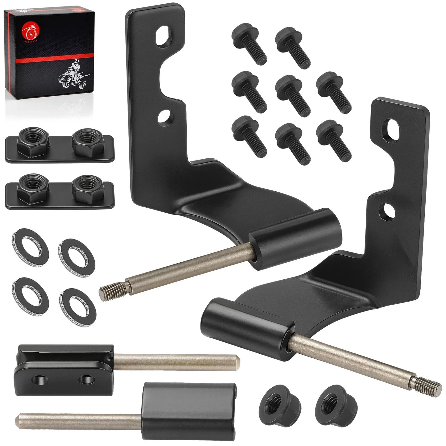 Half Door Hinge Hardware Kit for Polaris Ranger Crew XP 1000 (2017–2024)
