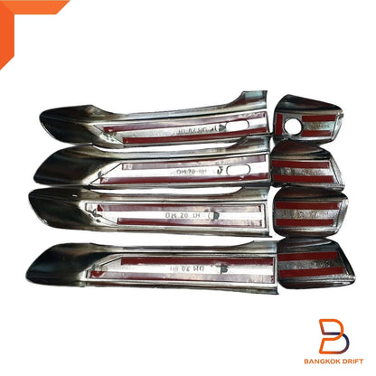 Chrome Door Handle Cover Trim for Isuzu D-Max, MU-X, X-Terrain, LS-U (20-23)
