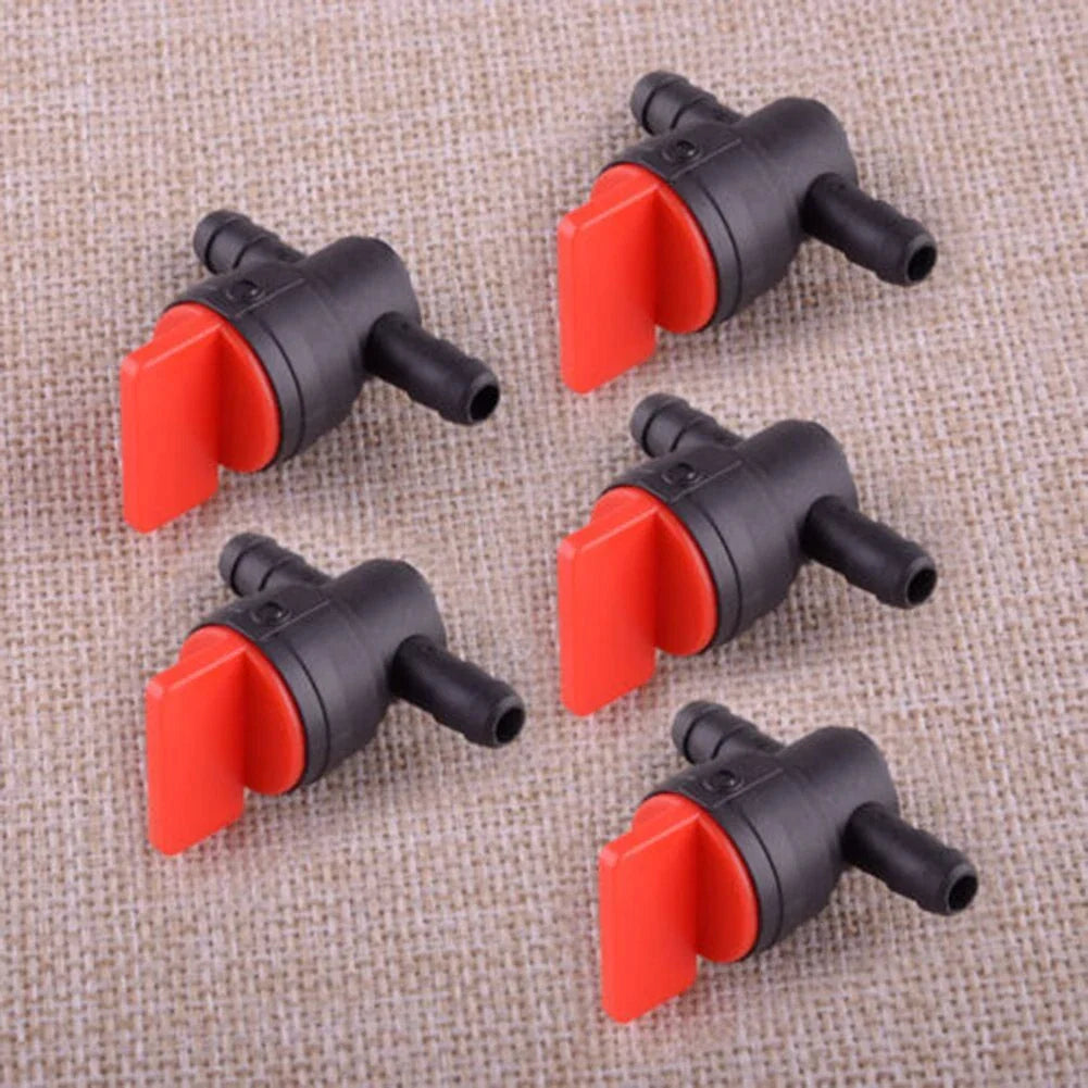 Fuel Tap 5 x Petrol Inline Filter Switch for Motorcycle