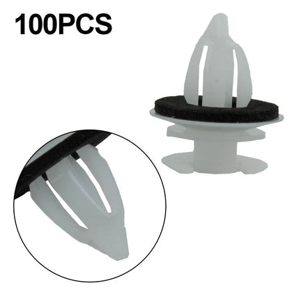 Rivet Door Panel Clips White Retainers for BMW E34–E39, E46 (1988–2006)