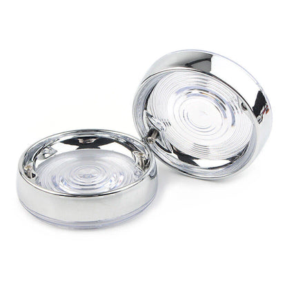 Clear Turn Signal Bezels Lens Covers for Harley Touring Road King (2009-2023)