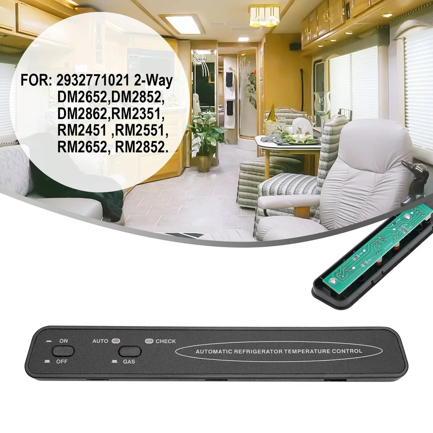 Fan Control Module for Dometic Refrigerator DM2652 DM2852 DM2862 RM2351