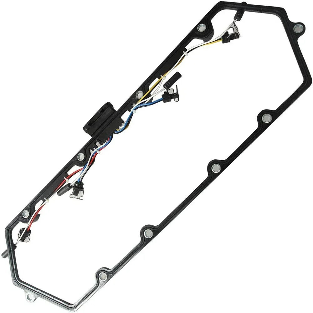 8Pcs Glow Plugs & Valve Cover Gaskets for Ford 7.3L (1994-2003)