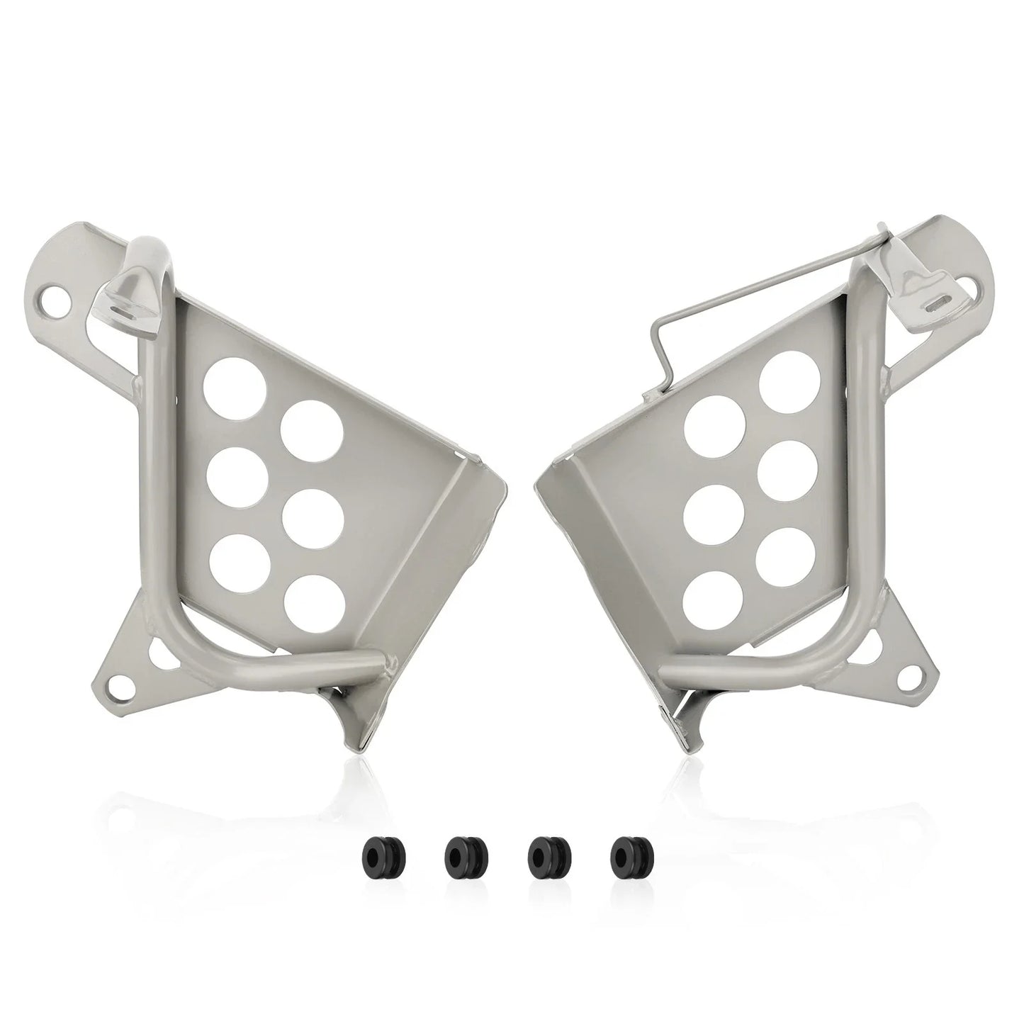 Right Left Footrest Heel Guard Plate for Yamaha Blaster (1988–2002)