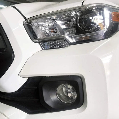 Chrome Headlight Cleaning Trim Bezel Set for Toyota Tacoma (2016-2020)