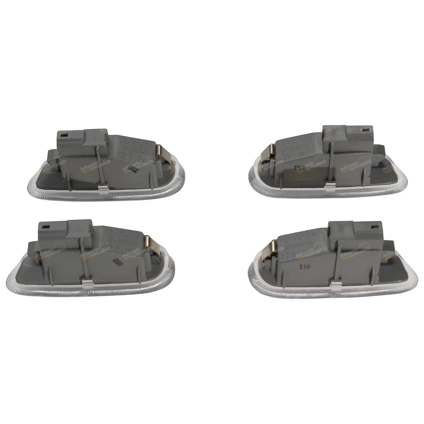 4 x Courtesy Door Lamp for Toyota Landcruiser 100 105 Series