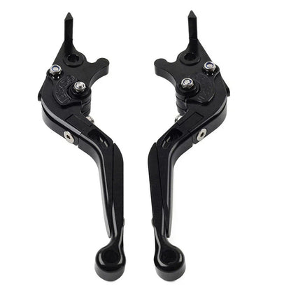 Black Extendable Brake Clutch Levers for BMW F900R F900XR F750GS F850GS (2019-2023)