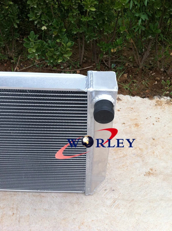 Aluminum Radiator, Shroud & Fans for Ford Falcon V8 6CYL (1972-1984)