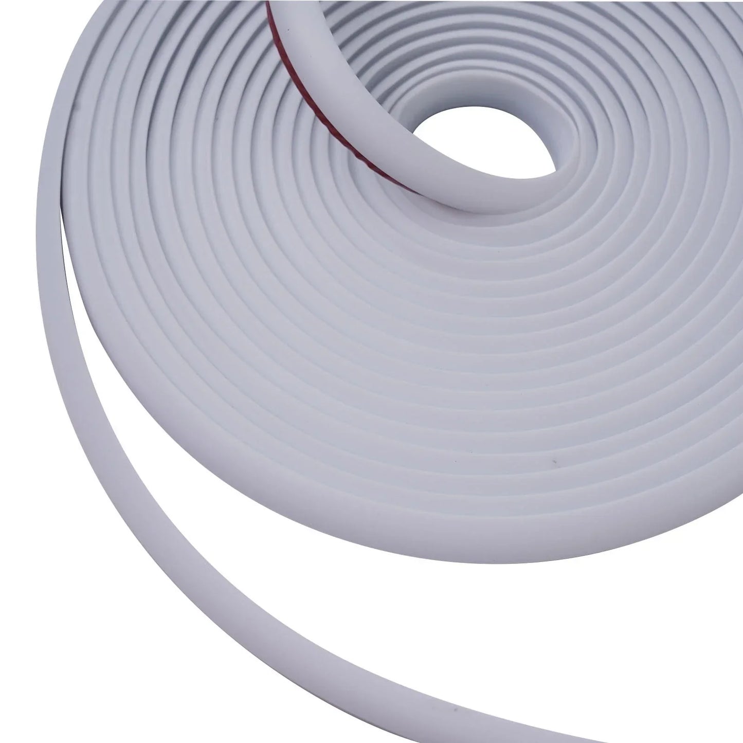 Rubber Sealing Strip White Inclined T-Shaped Weatherproof Accessories for Car