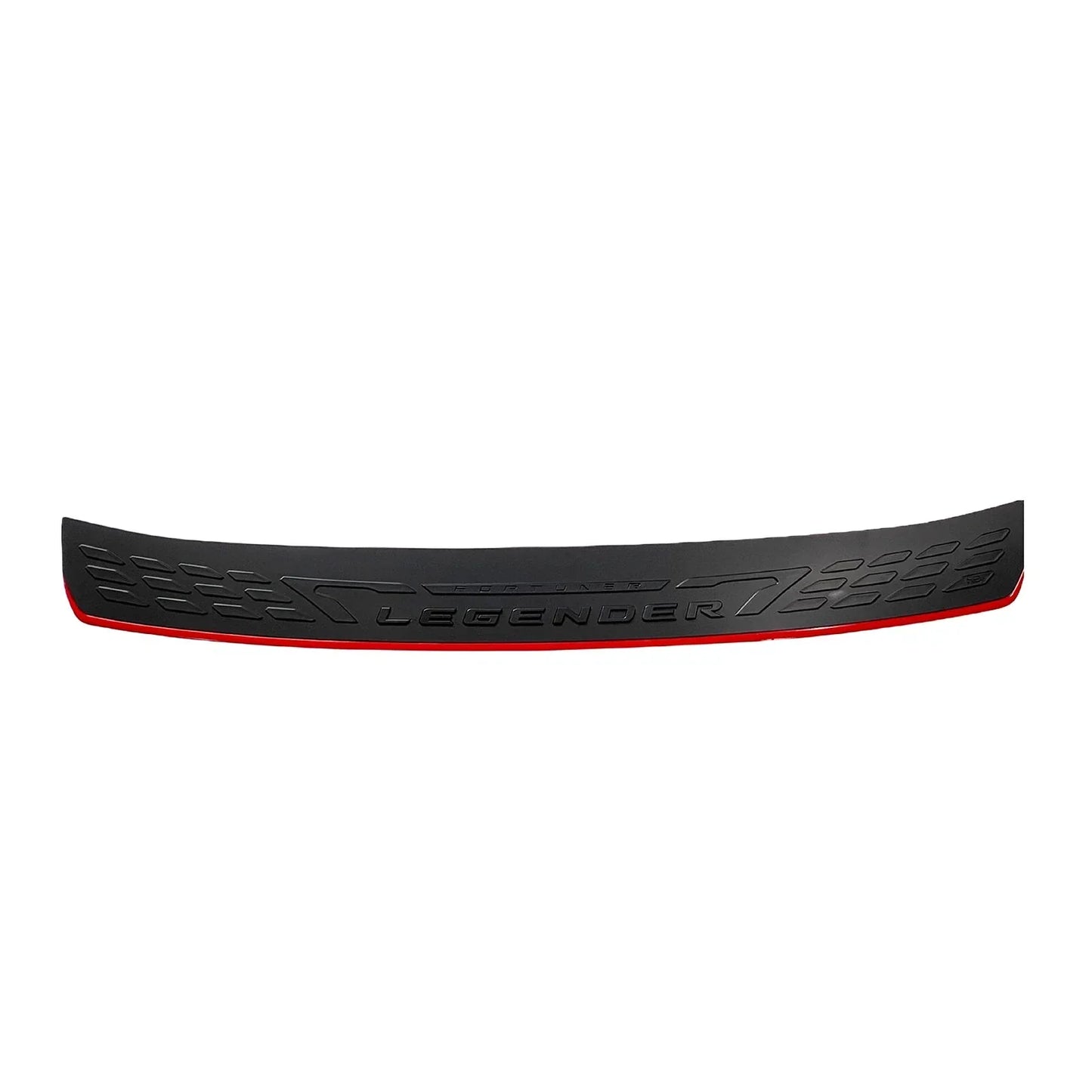 Black Rear Bumper Step Door Scuff Plate for Toyota Fortuner (2015-2022)